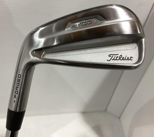 【】 タイトリスト Titleist T100S(2021) #5 レフティ 単品アイアン LI 純正特注シャフト (フレックスS) メンズ 男性用 左利き レフティ 左用 Bランク ゴルフクラブ