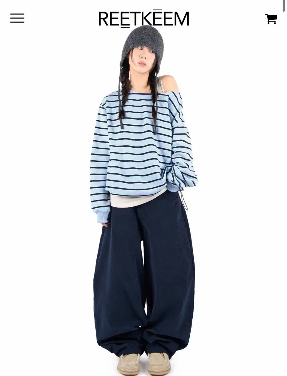 REETKEEM コーデュロイバルーンパンツ