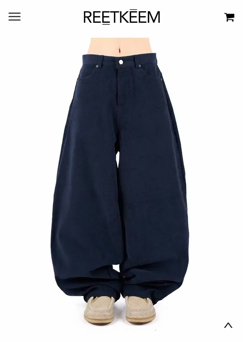REETKEEM コーデュロイバルーンパンツ