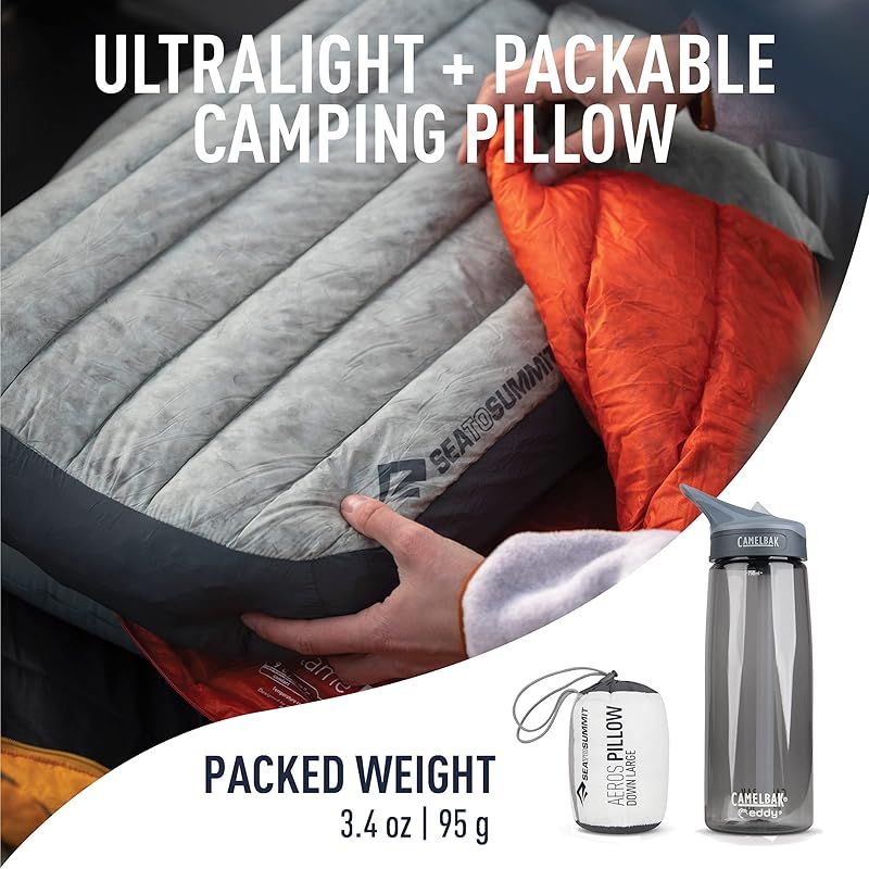 SEA TO SUMMIT シートゥサミット エアロダウンピロー ラージ グレー