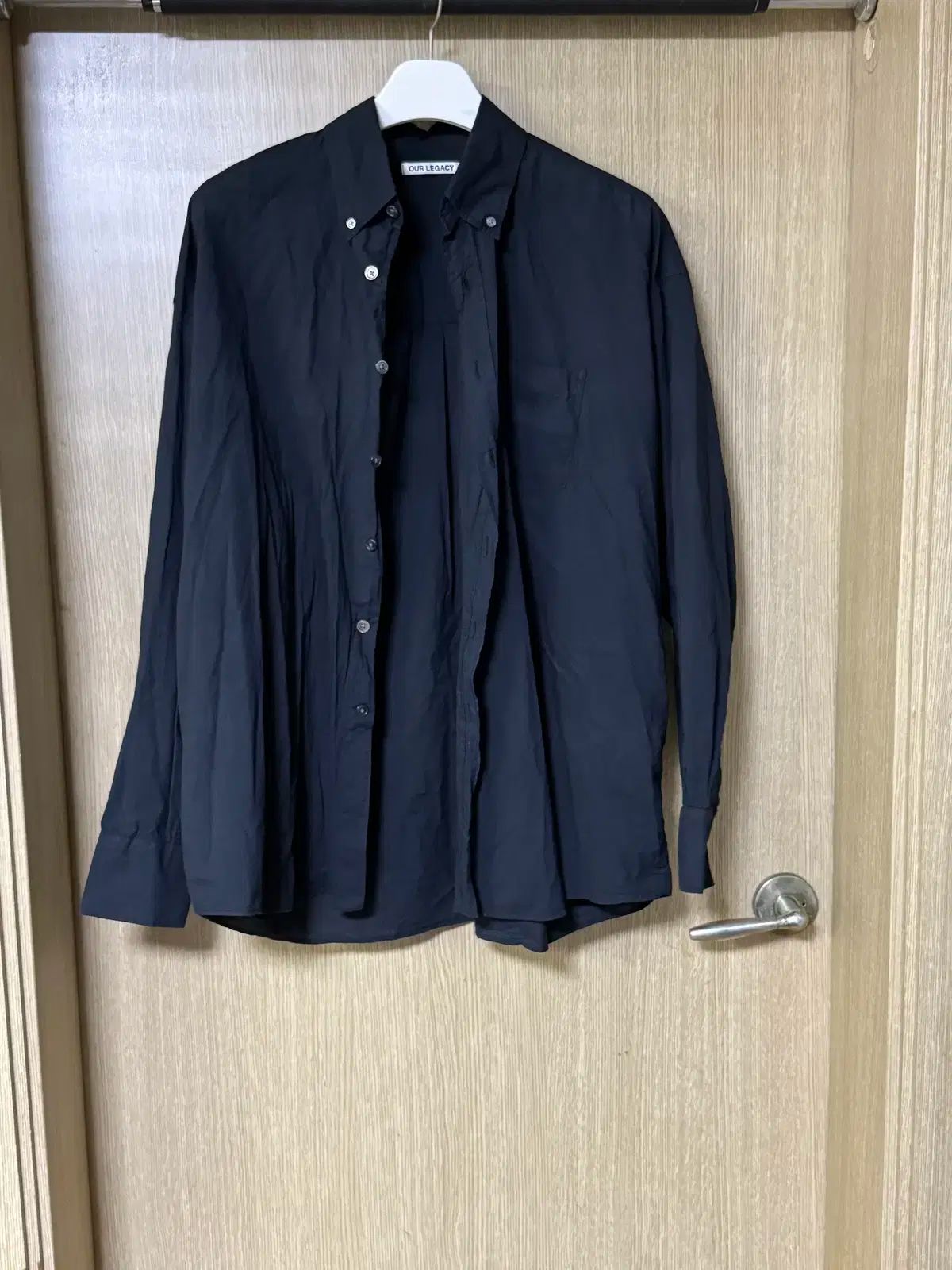 46 OUR LEGACY アワーレガシー ウッド BD シャツ ブラック