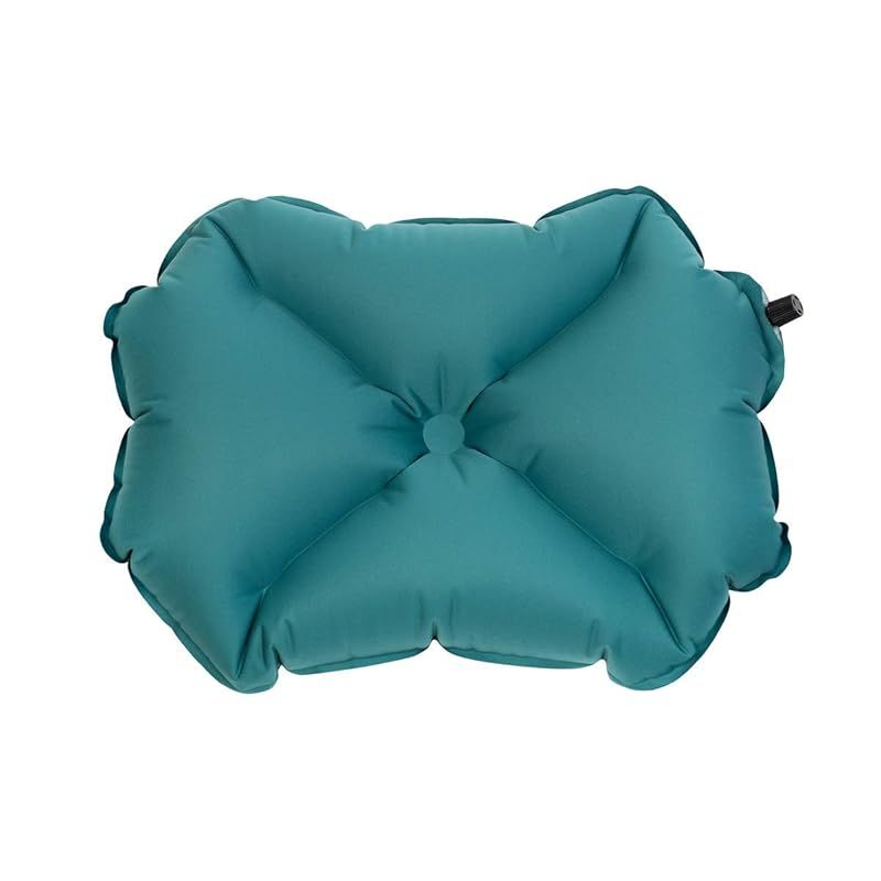 LARGEインフレータブルキャンピング-トラベルピロー ティール