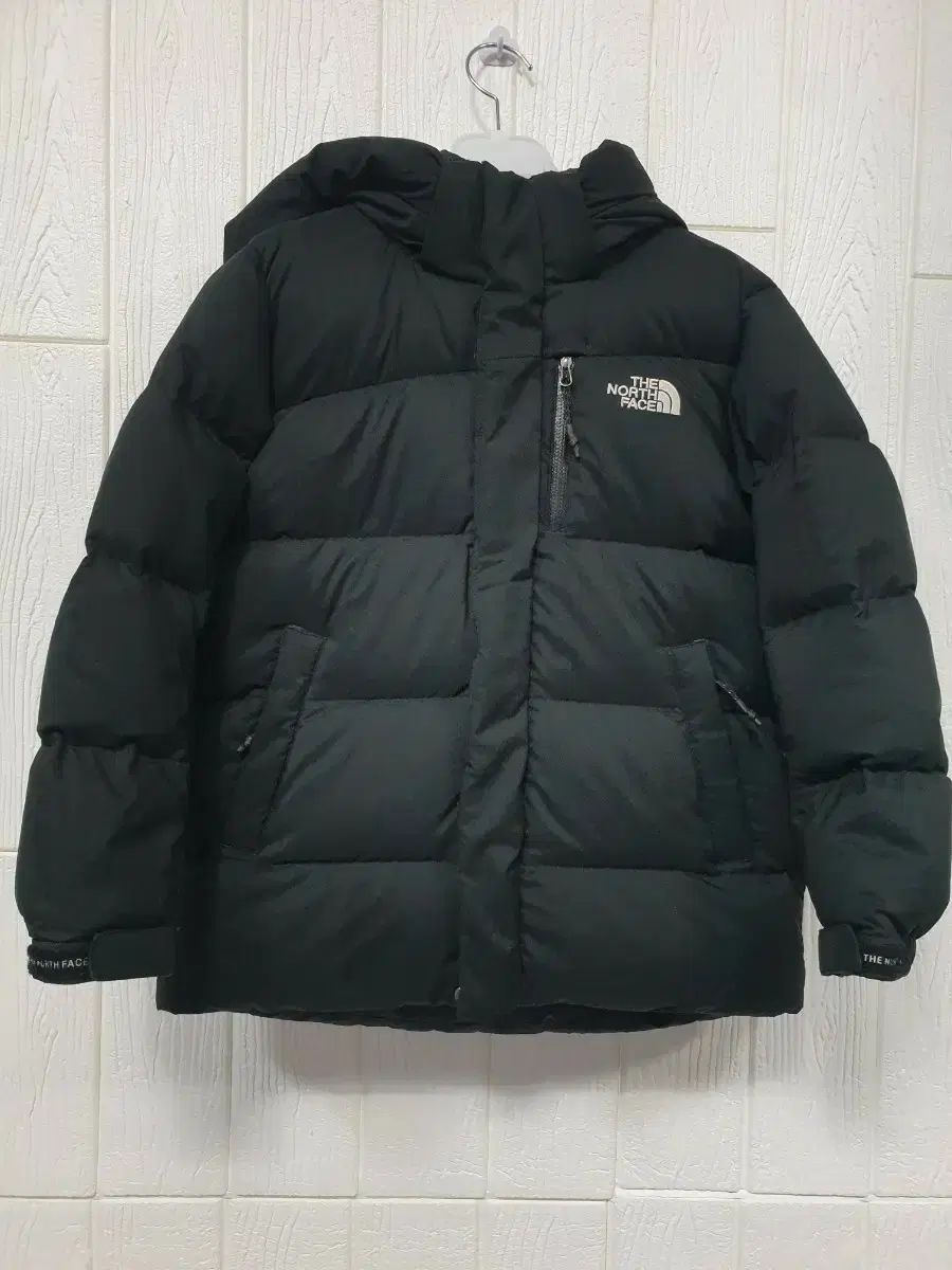 THE NORTH FACE ザノースフェイス ブラック アウター ダウン フード 取り外し 130