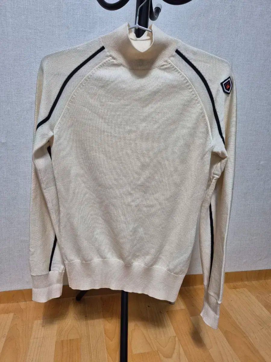 J LINDEBEG GOLF アイボリー ハイネック ニット セーター