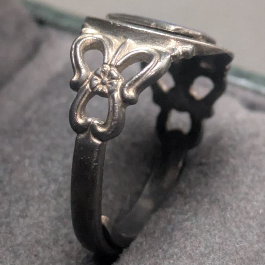 刻印 青エナメル