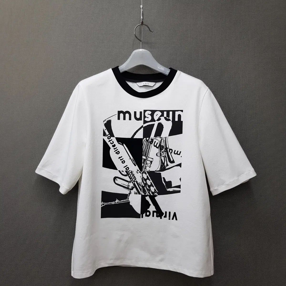 The HANDSOME ラッテ 2025 グラフィック半袖Tシャツ サイズ88-98-165