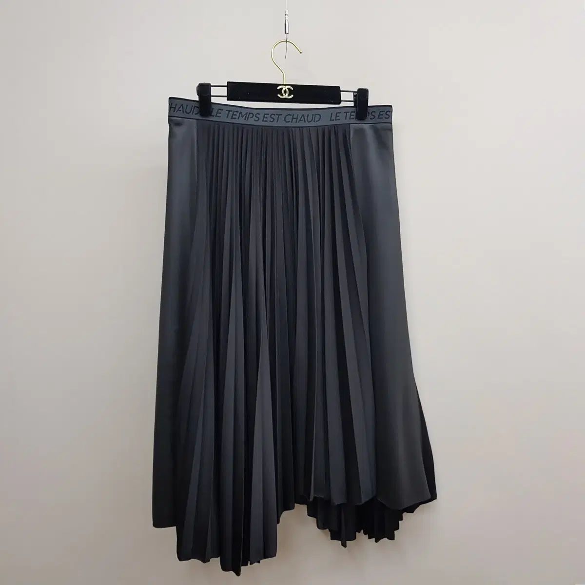 ハン HAN タイ TIME プリーツ ロング丈スカート 67-98サイズ