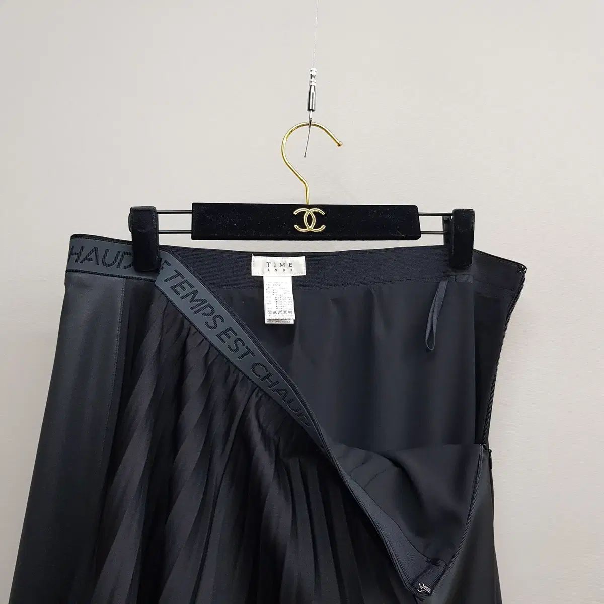 ハン HAN タイ TIME プリーツ ロング丈スカート 67-98サイズ