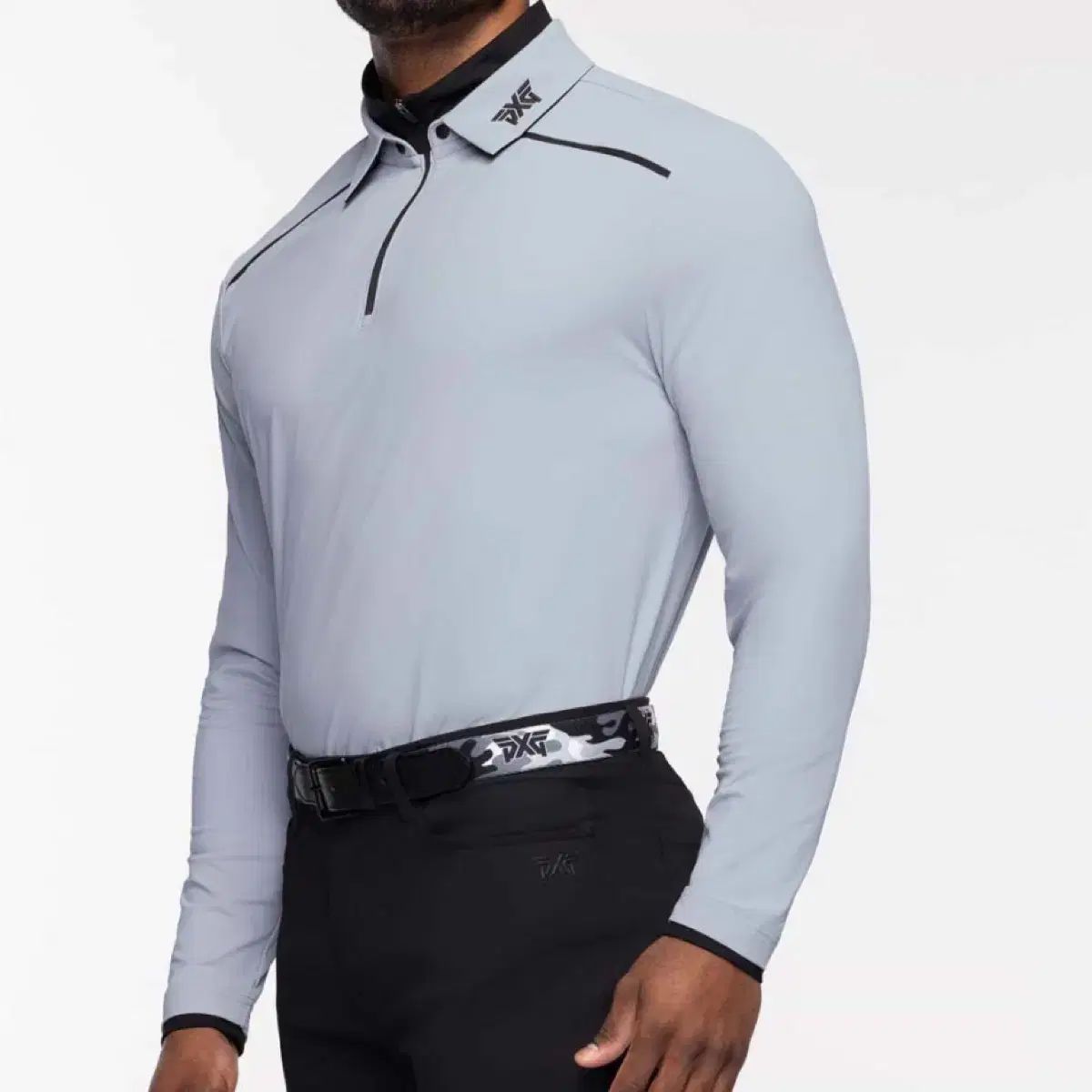 PXG ゴルフ ジップアップ長袖Tシャツ