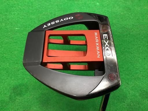 【】 オデッセイ EXO MARXMAN 33インチ パター PT スチール (フレックスその他) メンズ 男性用 右利き 右用 Cランク ゴルフクラブ