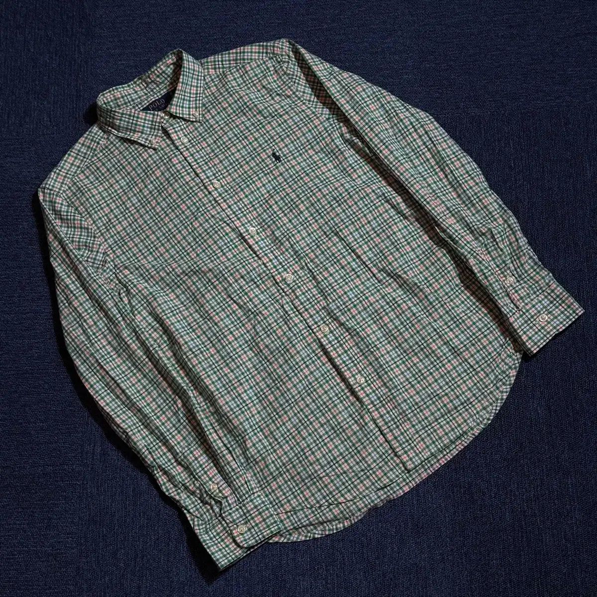 ポロ ラルフローレン チェック 長袖 シャツ