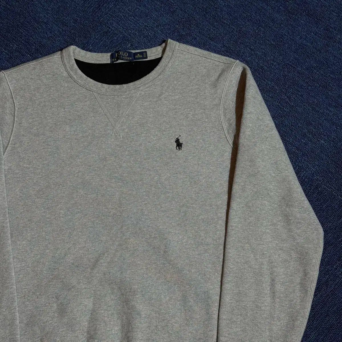 ポロ ラルフローレン スウェット グレー