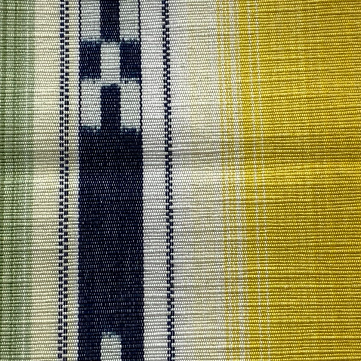 平和屋着物■極上　夏物　本場琉球紅型　安里和雄　半幅帯　枝花文　証紙付き　逸品　未使用　DZAB0730kh5 平和屋着物□極上 夏物 本場琉球紅型 安里和雄 半幅帯 枝花文 証紙付き