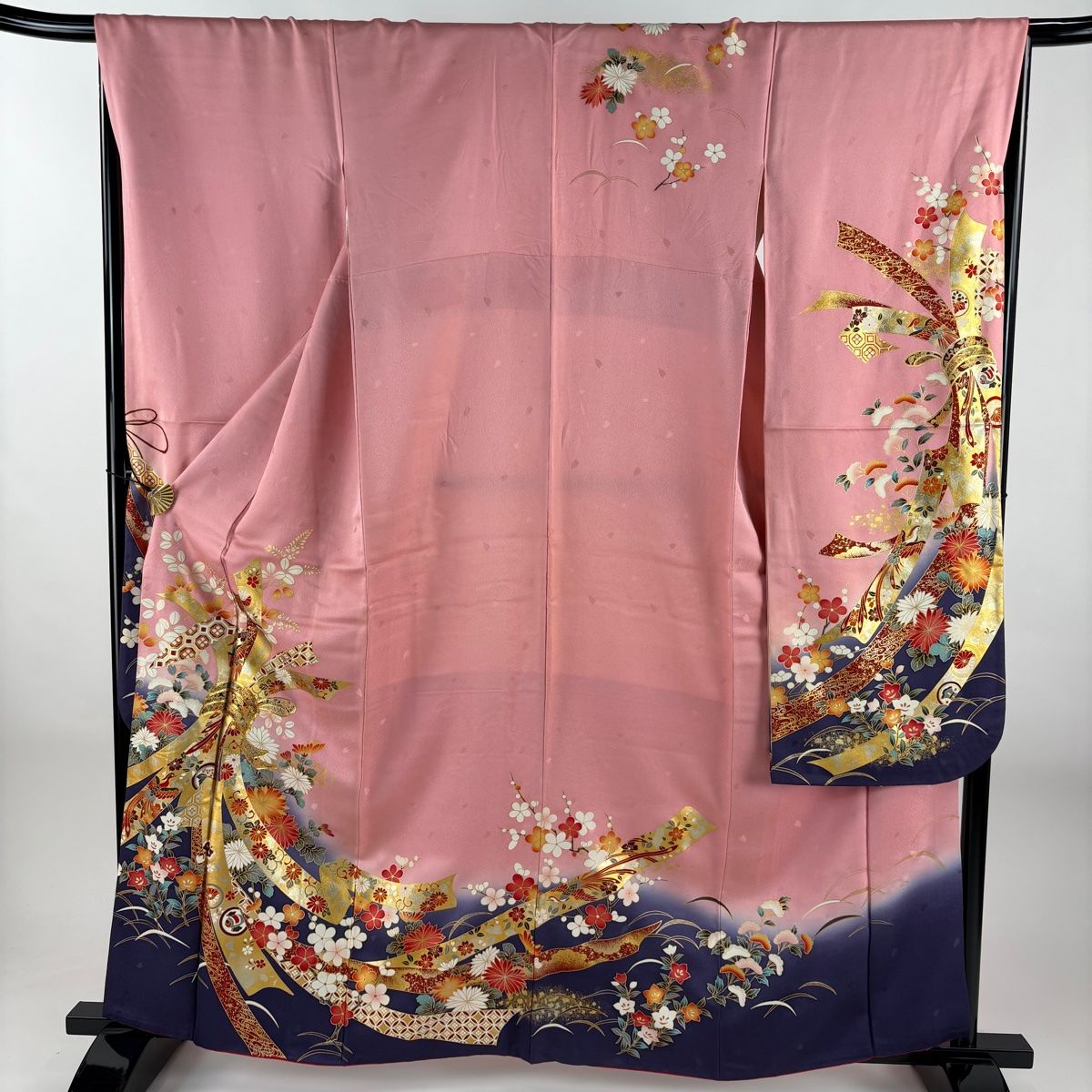 振袖 身長146-161cm ピンク 正絹 振袖 身長146-161cm ピンク 正絹