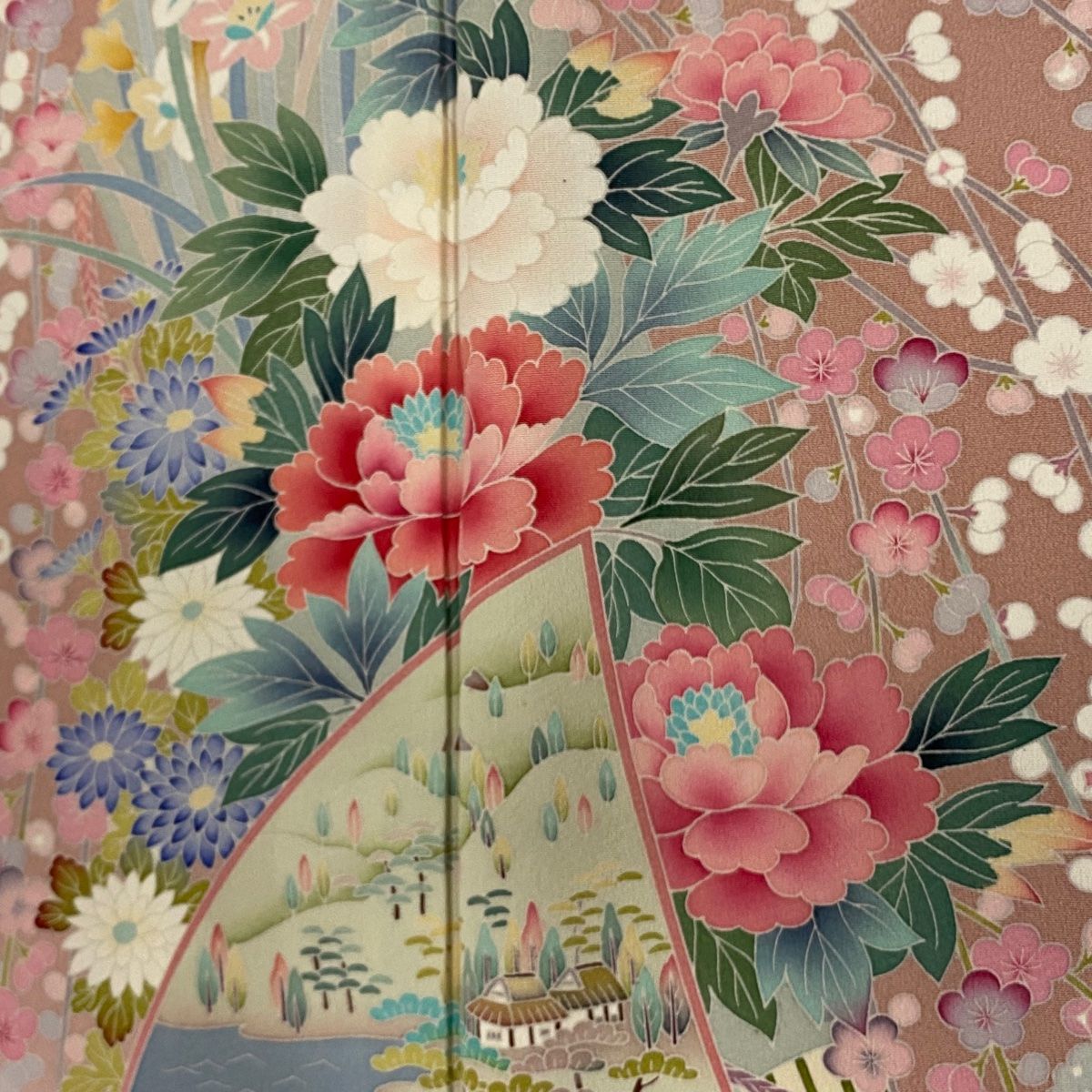 落款 海辺の風景