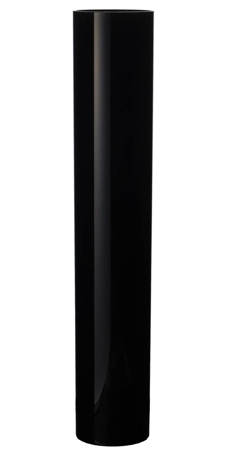 花瓶 フラワーベース ポリカーボネート おしゃれ 割れない 高さ 80 cm 幅 FOYER 15 cm 大きい 2300011BK