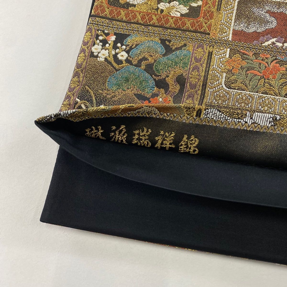 本金箔つづれ 金茶