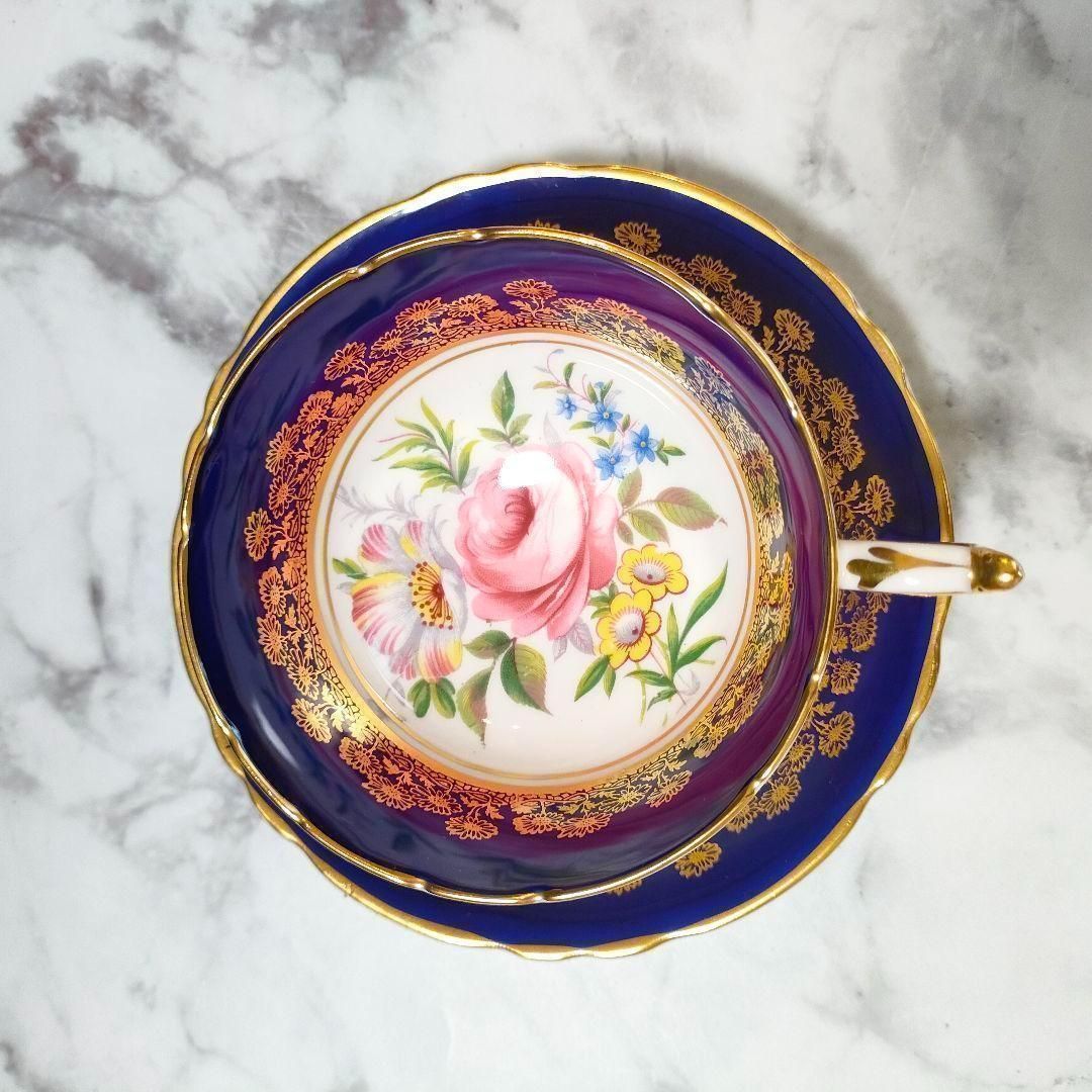 ーカップ＆ソーサー コバルト