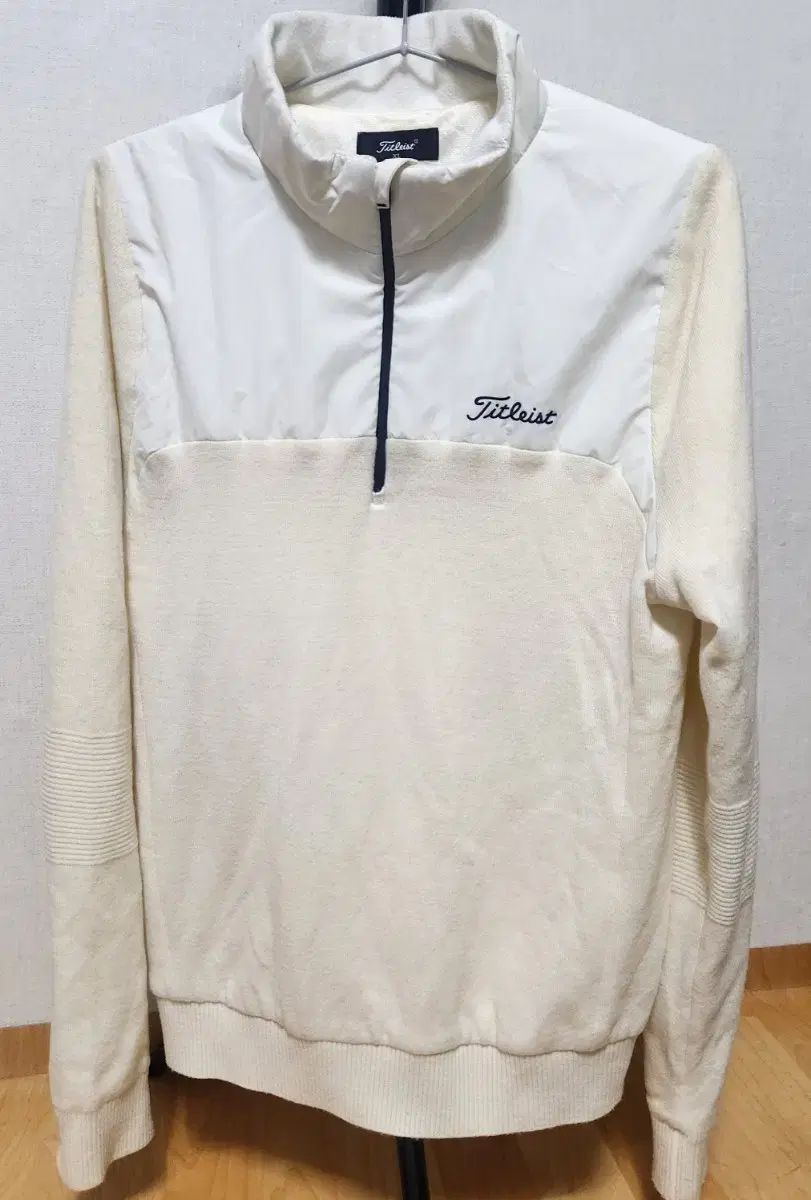 Titleist タイトリスト 白 ハーフネック ゴルフ セーター XL