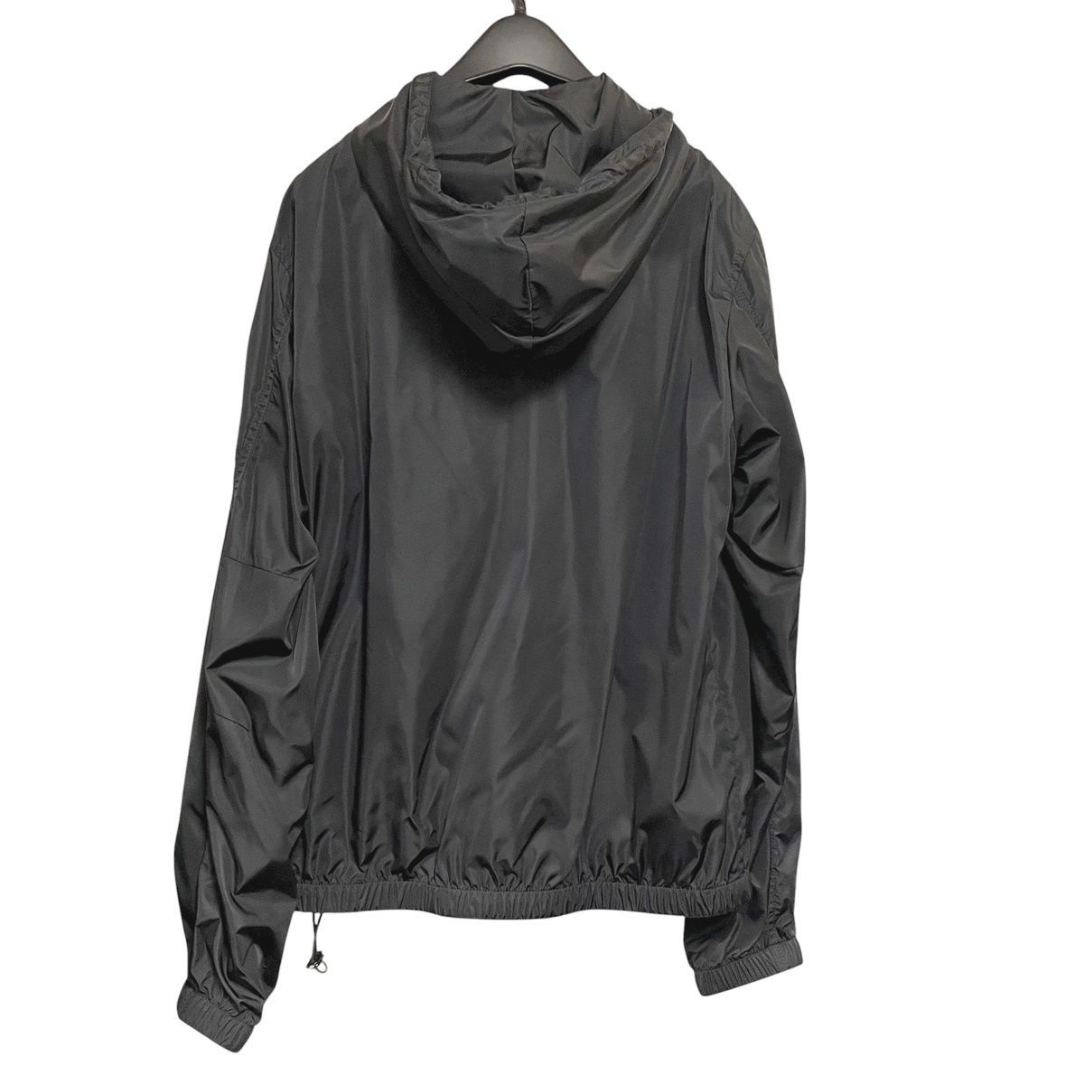 Givenchy ジバンシィ ナイロンマウンテンパーカー BM015Q109A 黒 サイズ48 ロゴ メンズ メッシュ裏地 25006692 AS