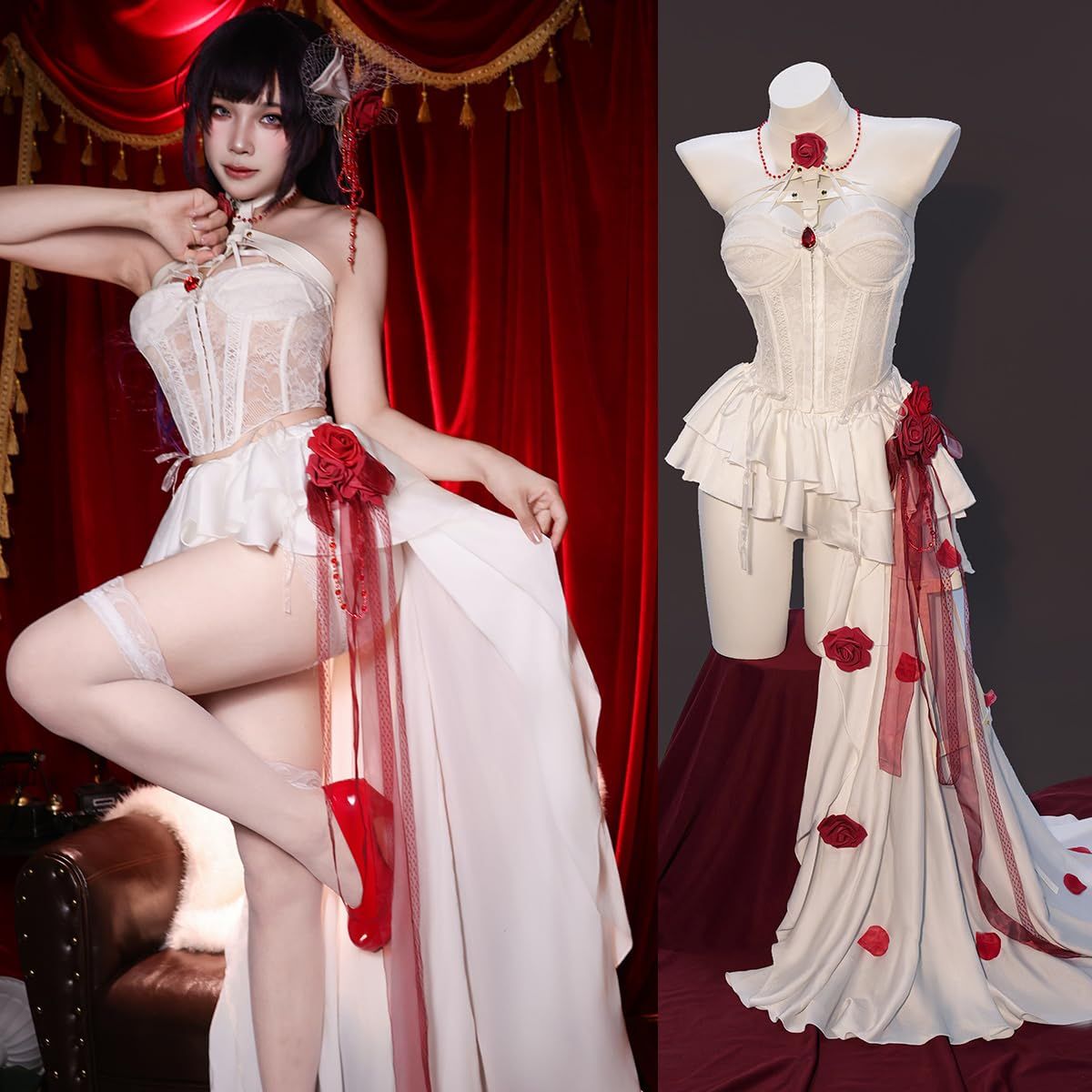 NIUKACOS ニケ コスプレ 勝利の女神 NIKKE コスプレ衣装 リトルマーメイド ミハラ コスチューム マスト ドロシー シンデレラ メイド服 ゲーム 大人用 仮装 撮影会 イベント