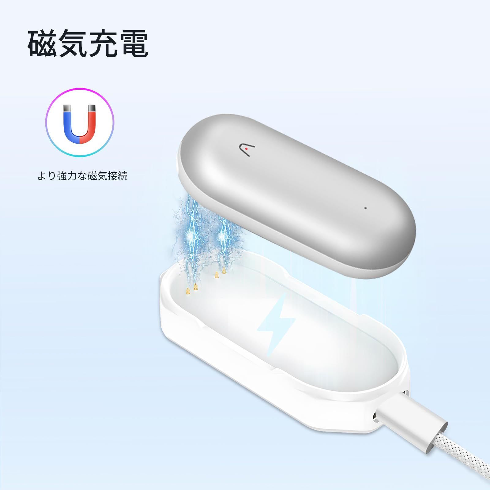 【数回使用】PLAUD_NOTE ボイスレコーダー　充電器付き Plaud Note AIボイスレコーダー 無料AI文字起こし＆要約機能込み