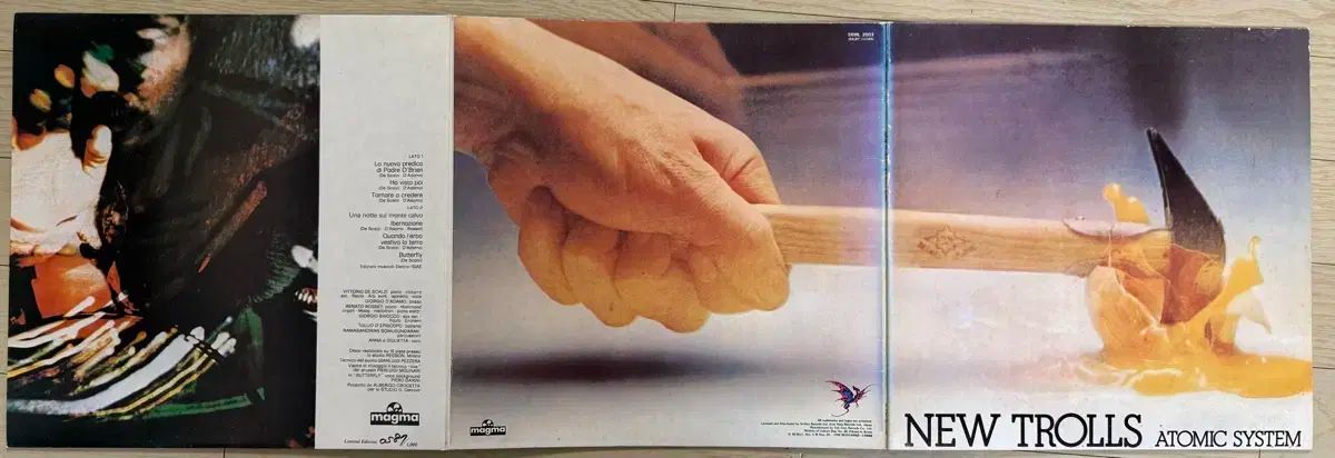 troll ー atomic system 3 顔 COVER カバー LP