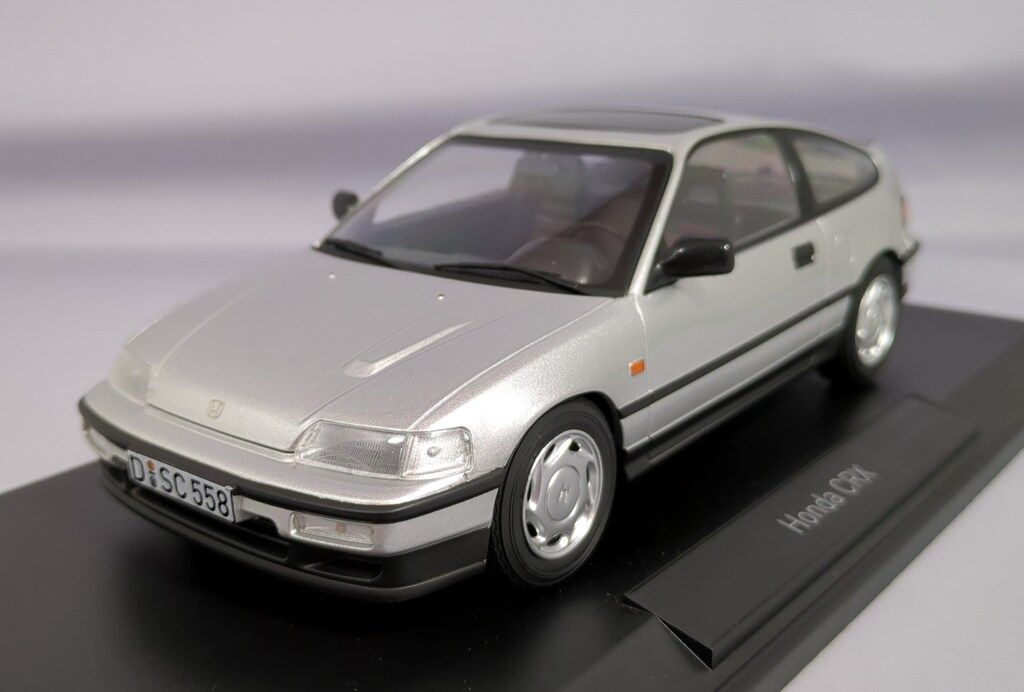 NOREV 1 18 Honda CR X 1990 Silver 188011