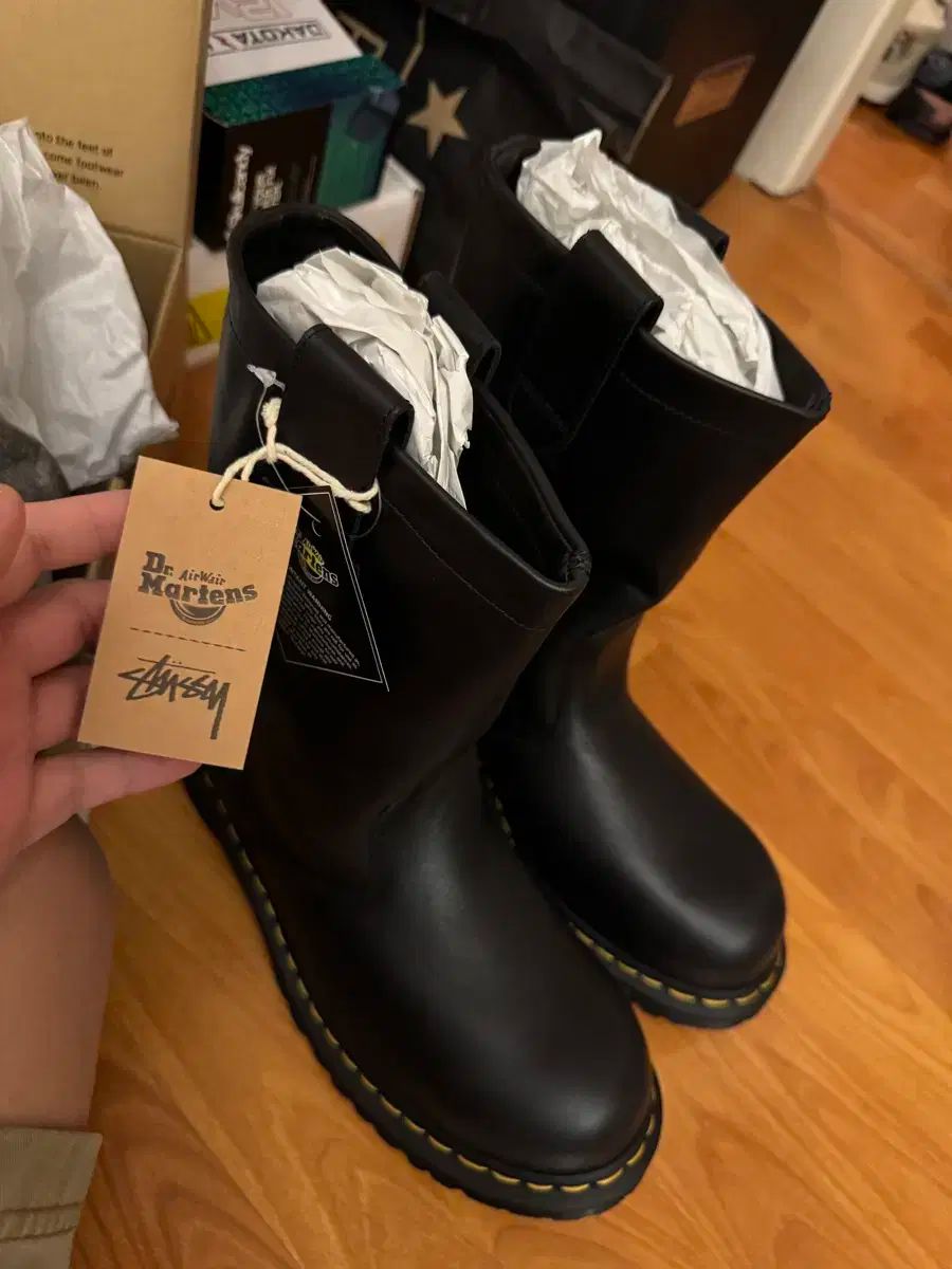 DR. MARTENS ドクターマーチン x STUSSY ステューシー 2295 デコン エンジニアブーツ