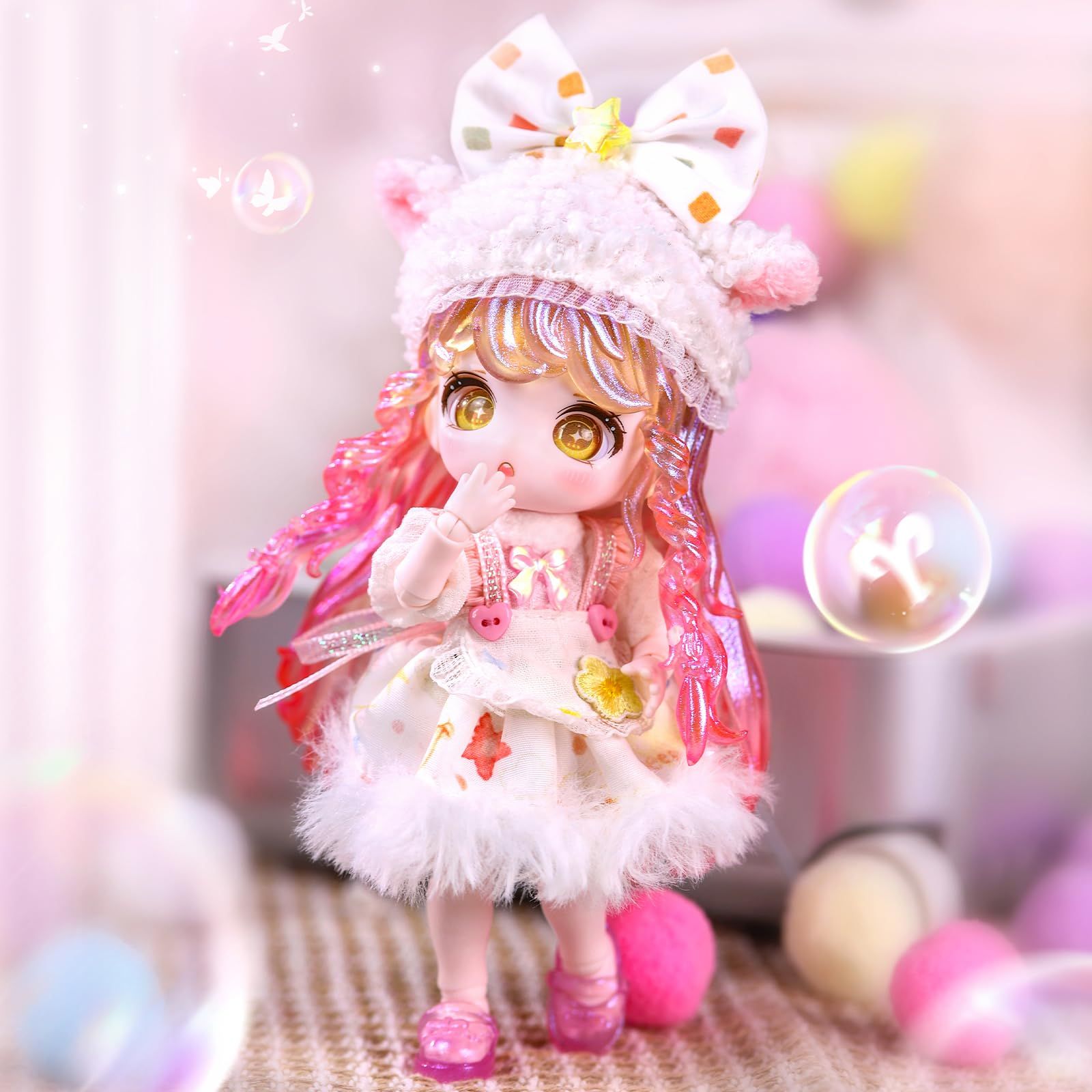 新品 ICY Fortune Days 13cm bjd 人形 - アニメスタイルの人形セット