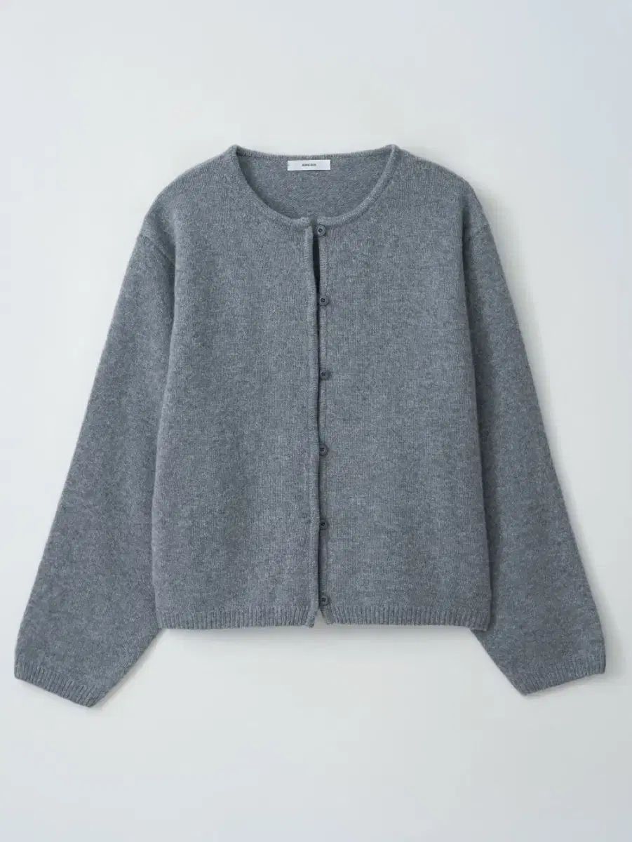  OFHEDEN アルパカ パーカ - グレー 長袖 カーディガン ボレロ アンサンブル