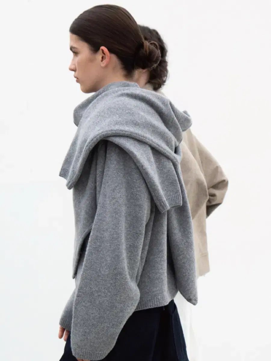 OFHEDEN アルパカ パーカ - グレー