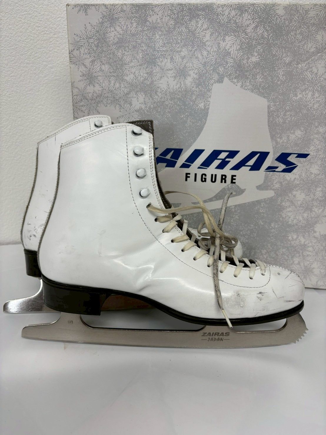 ZAIRAS フィギュアスケート靴 25cm ブレードカバー付き 箱あり ザイラス