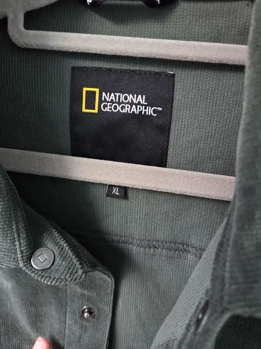 ナショナルジオグラフィック コーデュロイ シャツ ジャケット XL 105