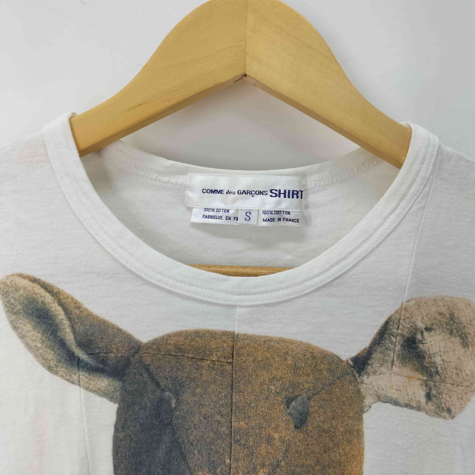 コムデギャルソンシャツ COMME des GARCONS SHIRT パッチワーク クルー