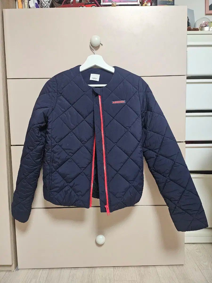 バーバリー キルティングジャケット コート ネイビー BURBERRY