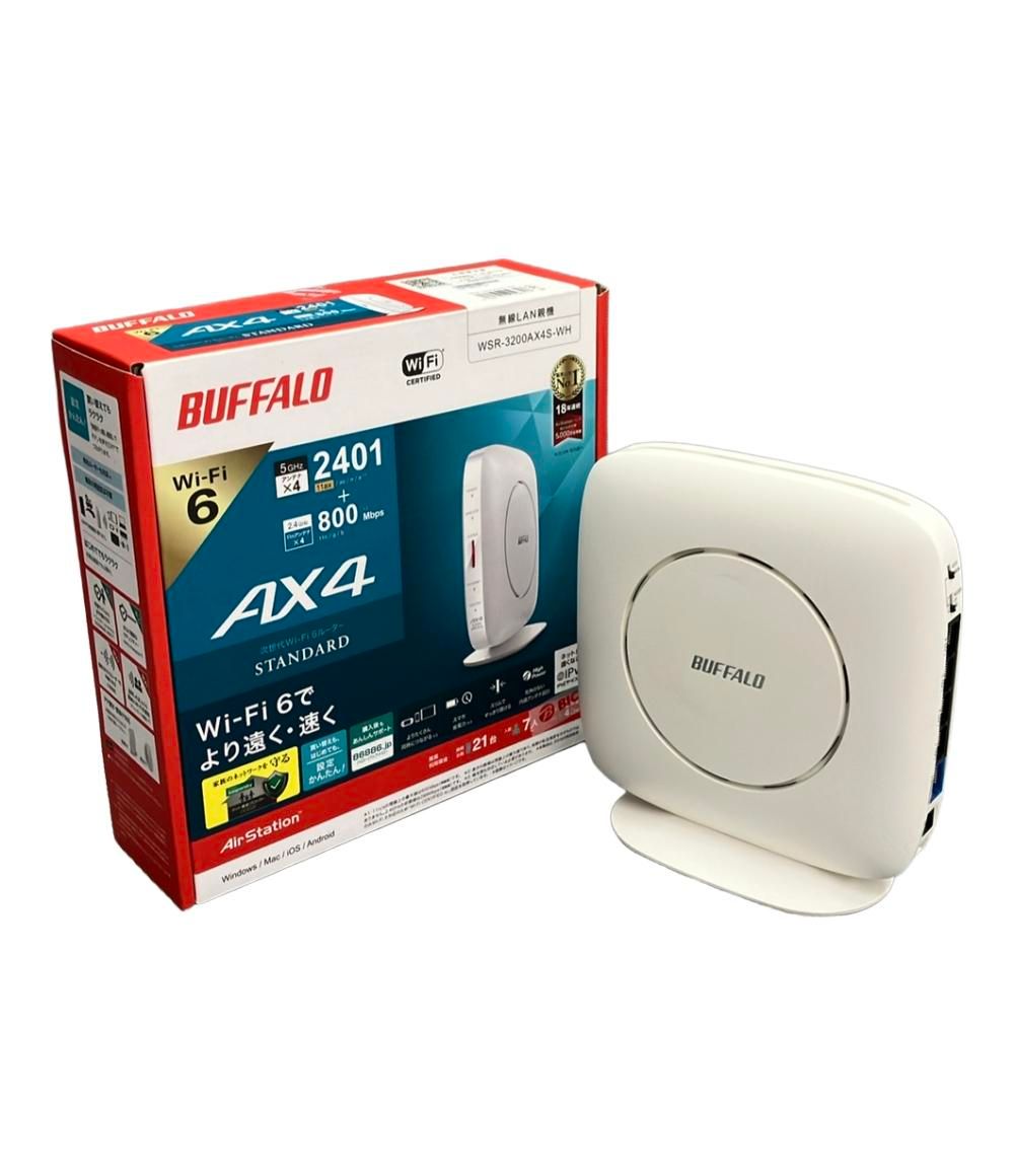 BUFFALO Wi-Fiルーター WSR-6000AX8P-MB 本体 WSR-6000AX8P-MB BUFFALO Wi-Fiルーター Wi-Fi バッファロー : Buffalo