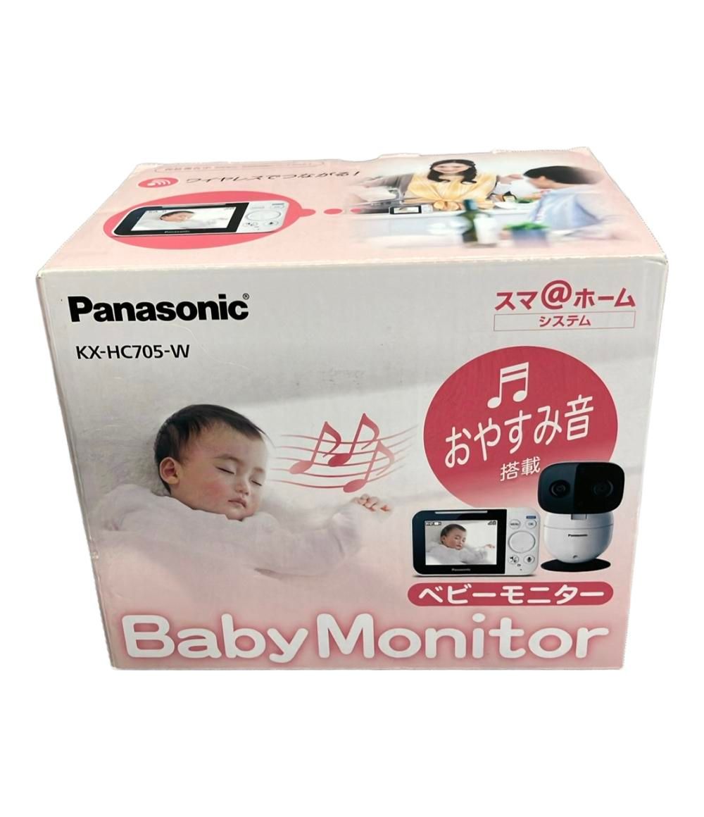 パナソニック スマ ホーム システム ベビーモニター KX-HC705-W Panasonic
