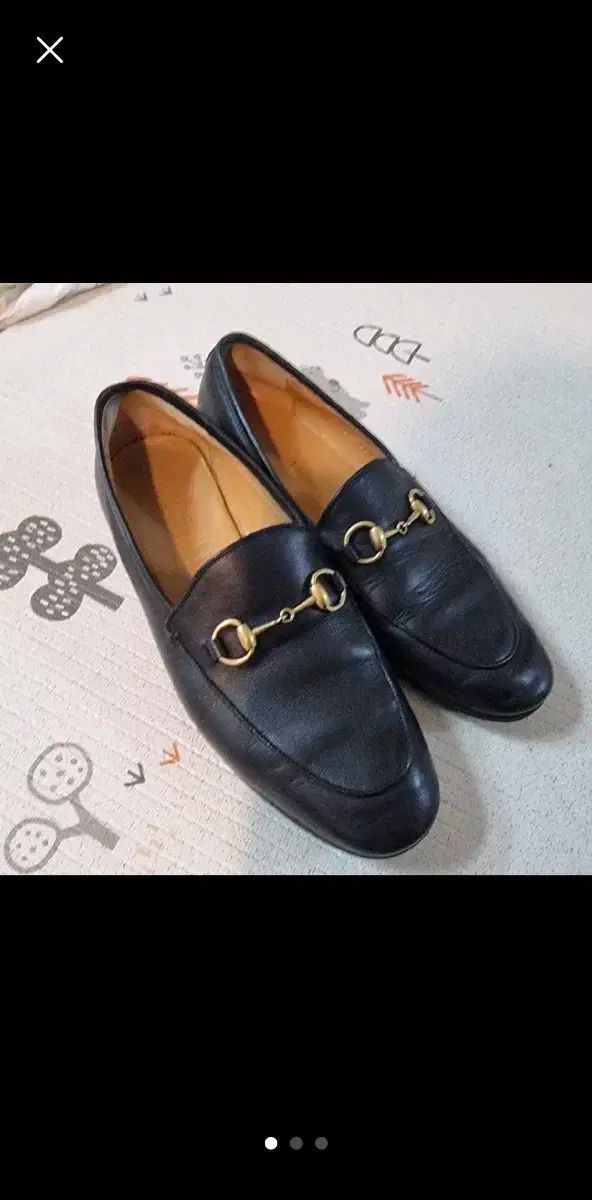 グッチ ホースビット ローファー ブラック 36 1 2