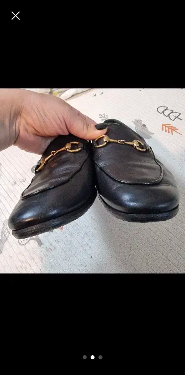 グッチ ホースビット ローファー ブラック 36 1 2