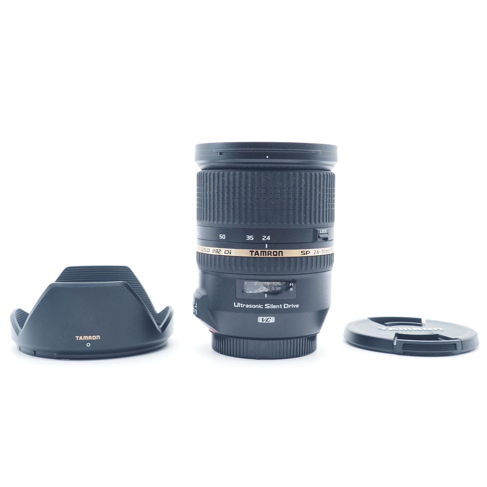 高級な ST00146 上品 TAMRON 大口径標準ズームレンズ SP 24-70mm F2.8 Di VC USD キヤノン用 フルサイズ対応 A007E
