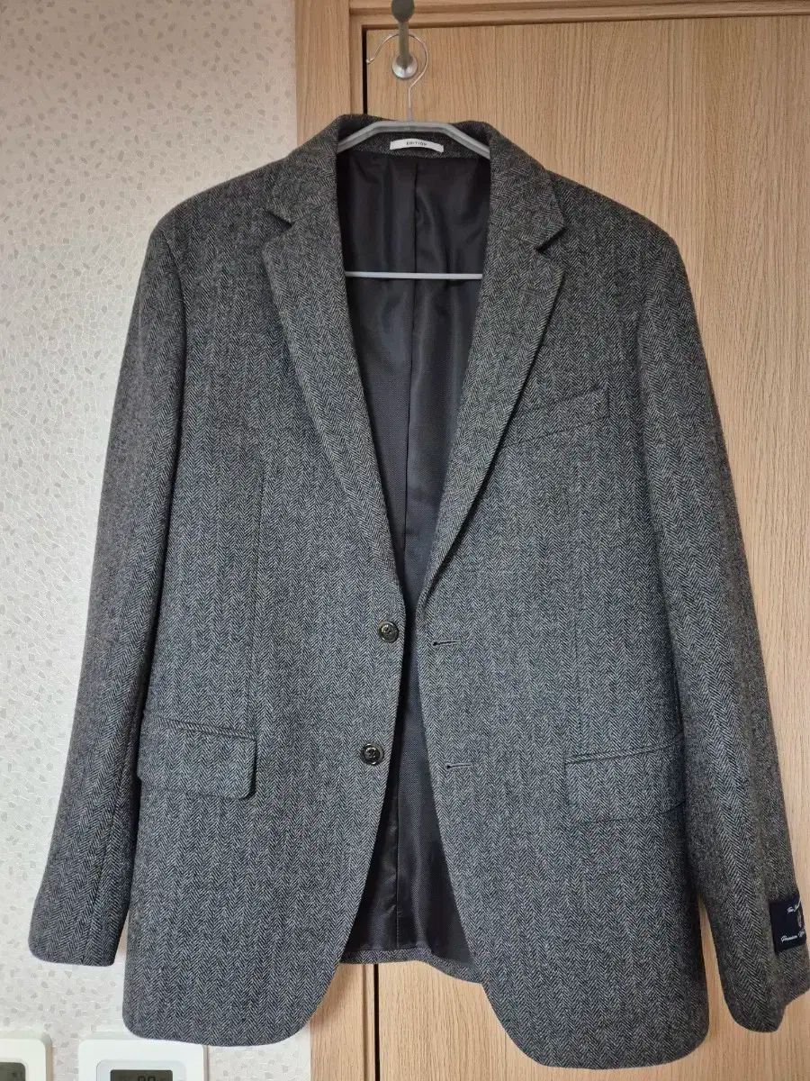 AND Z エディション ヘリンボーン ジャケット グレー 105