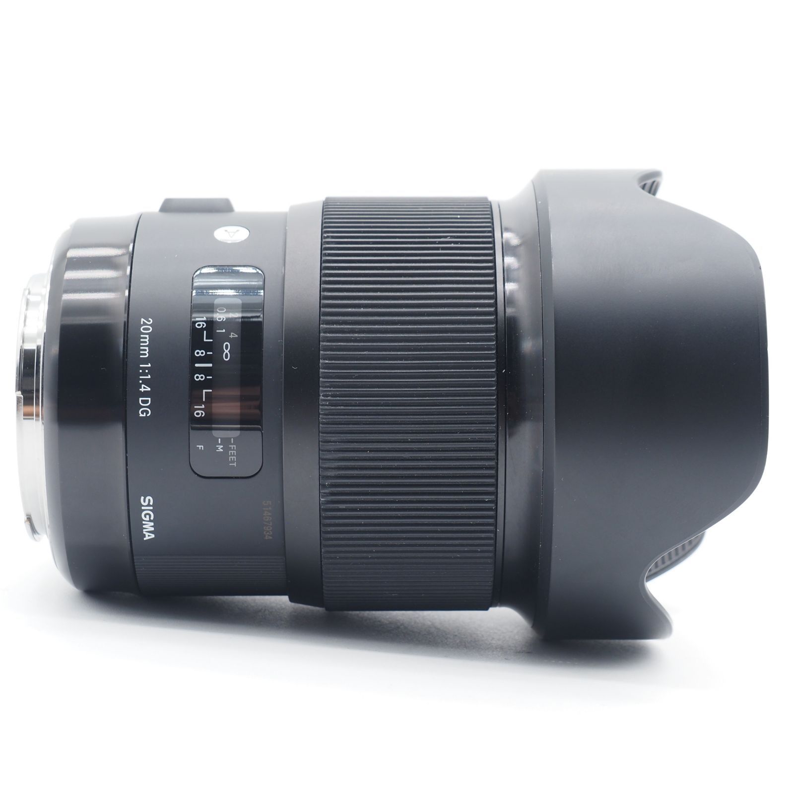 送料無料! ST00148 上品 SIGMA 単焦点レンズ Art 20mm F1.4 DG HSM キヤノン用 フルサイズ対応 来店をご期待!