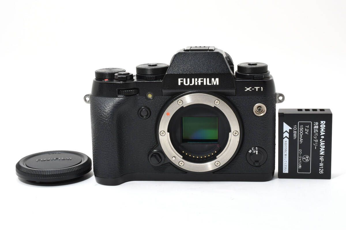 ショット数298回 富士フイルム FUJIFILM X-T1 ボディ ブラック ミラーレス一眼 L0 6992