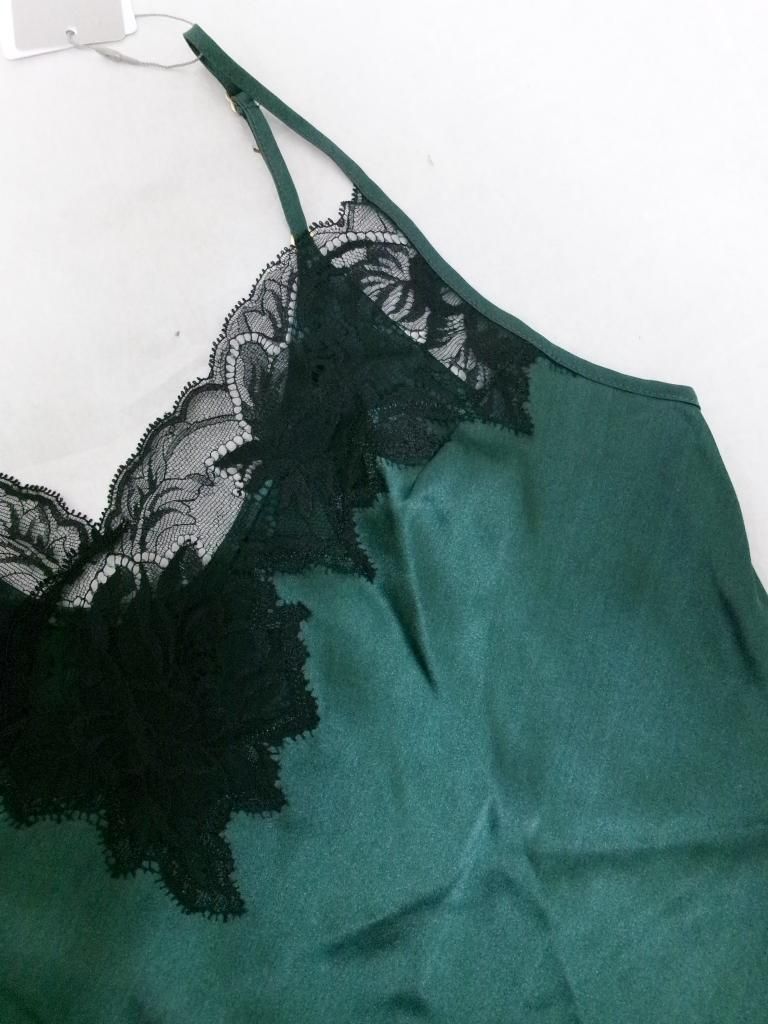 Wacoal Yue ワコールユエ ランジェリー キャミソール 緑系 み S 975493