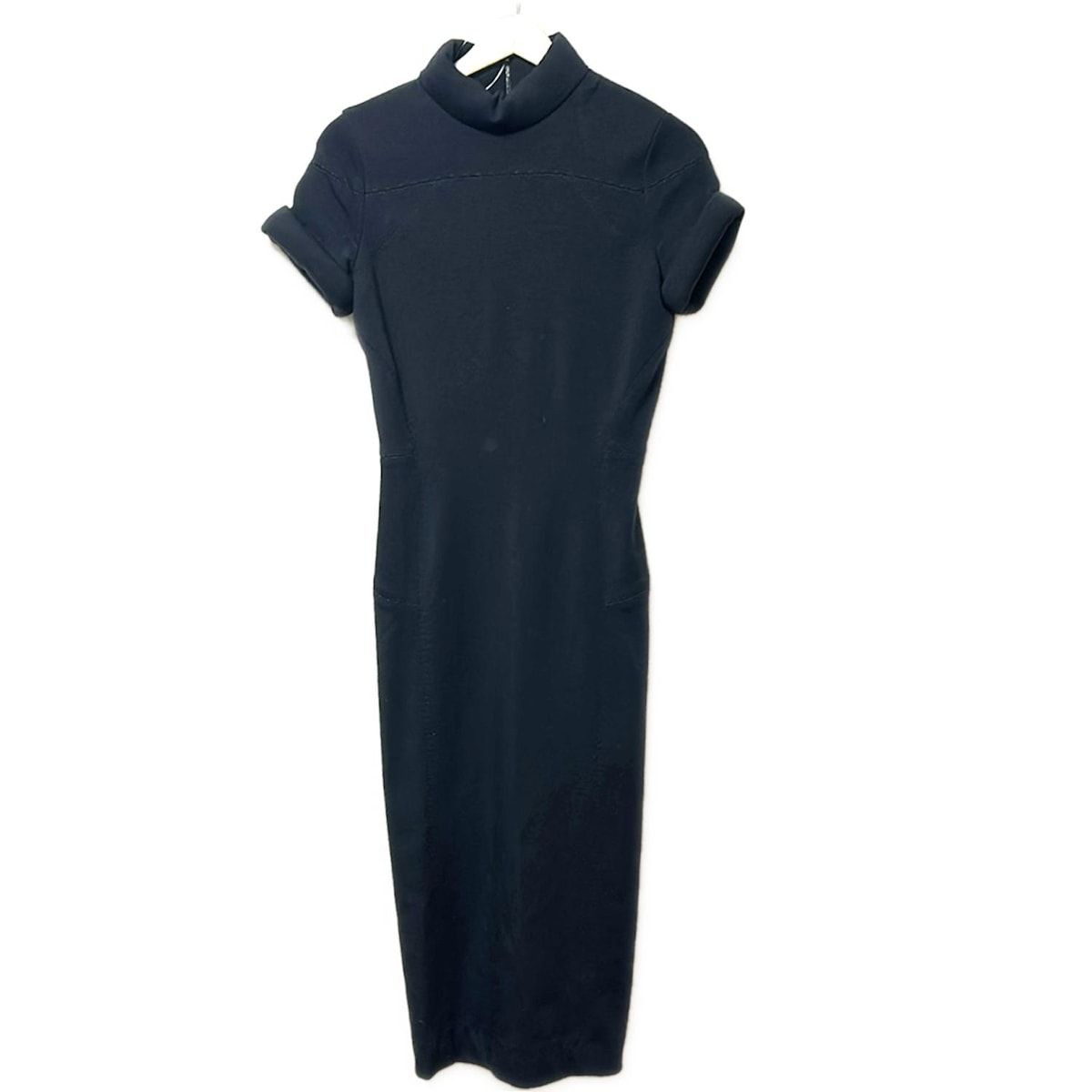 BOTTEGA VENETA ボッテガヴェネタ ワンピース サイズ40 M レディース - 黒 半袖 ロング