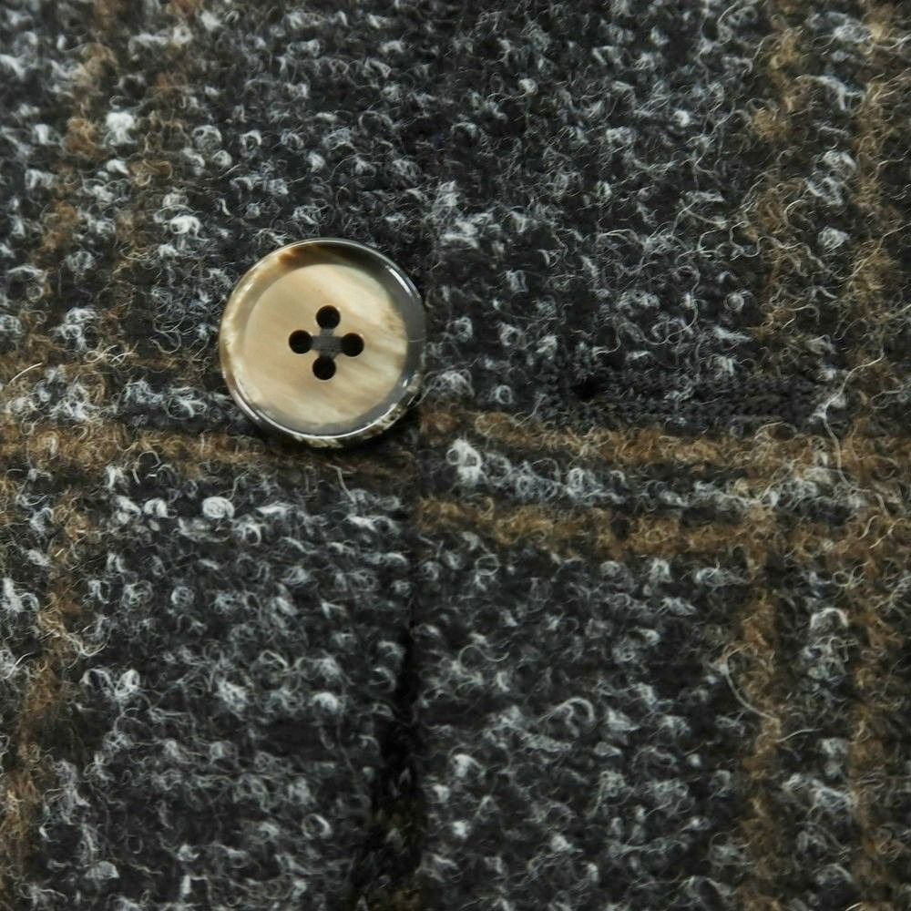 グレーxブラウン サイズ48