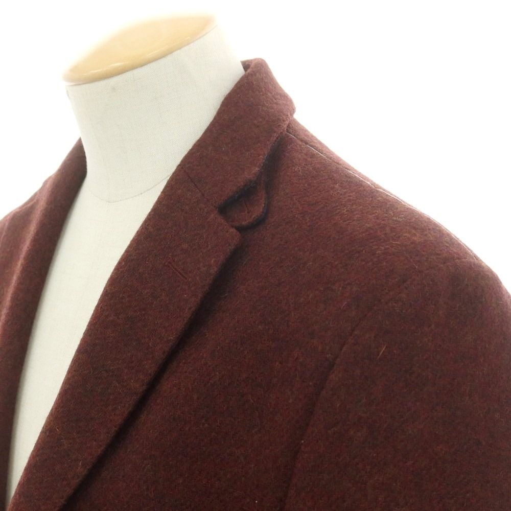 ハケットロンドン HACKETT LONDON ツイードウール テーラードジャケット ブラウン サイズ40 メンズ