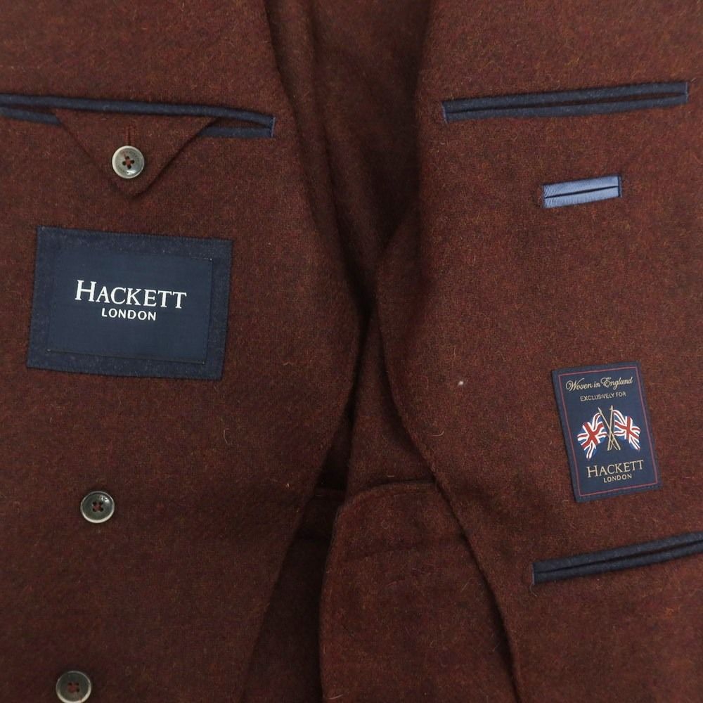 中古】【未使用】ハケットロンドン HACKETT LONDON ツイードウール