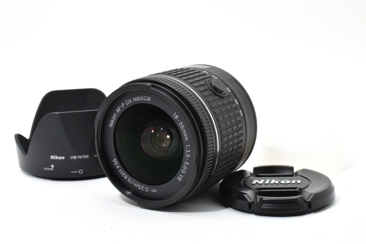 ☆極上品☆ ニコン Nikon AF-P DX 18-55mm F3.5-5.6G VR 標準ズーム 